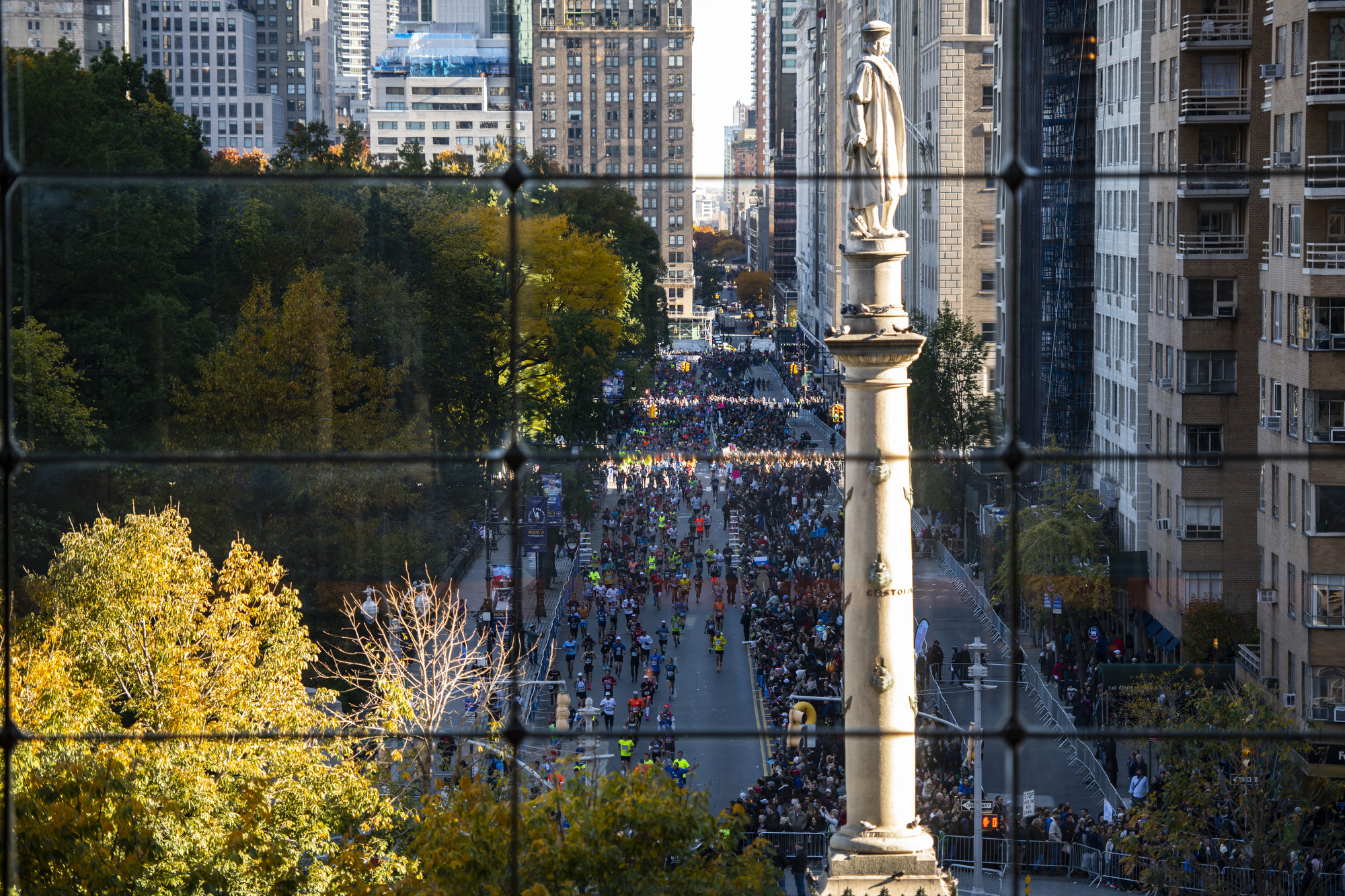 Runners in the New York City Marathon